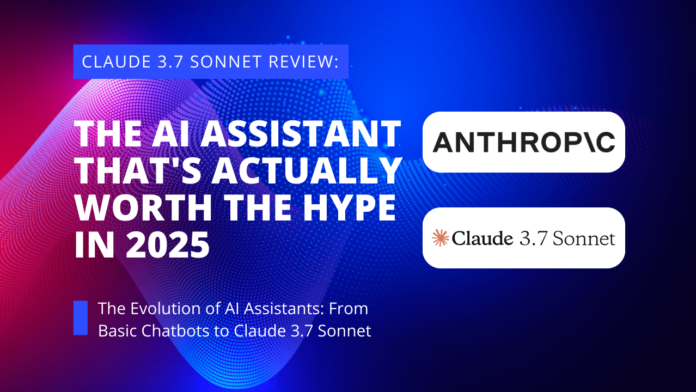 Claude ai 3.7 Sonnet AI assistant dashboard showing extended thinking mode and advanced reasoning capabilities in action